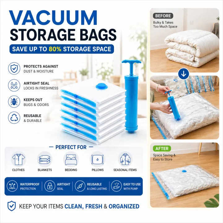 Vacuum Seal Bags for Clothes Storage